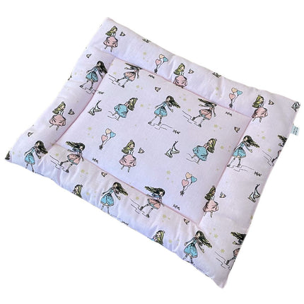 Királylányos steppelt lapos gyerekpárna