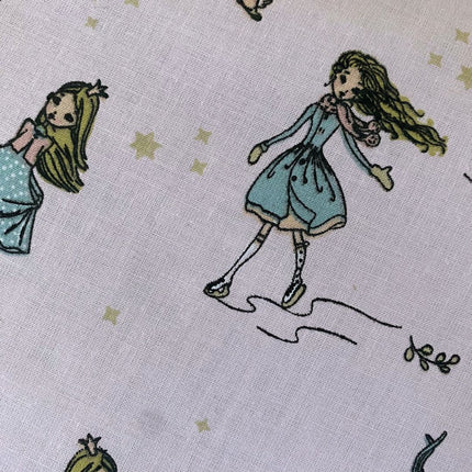 Királylányos steppelt lapos gyerekpárna