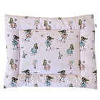 Királylányos steppelt lapos gyerekpárna