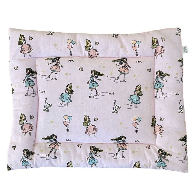 Királylányos steppelt lapos gyerekpárna